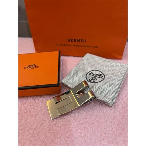 hermes money clip price|hermes bill clips.